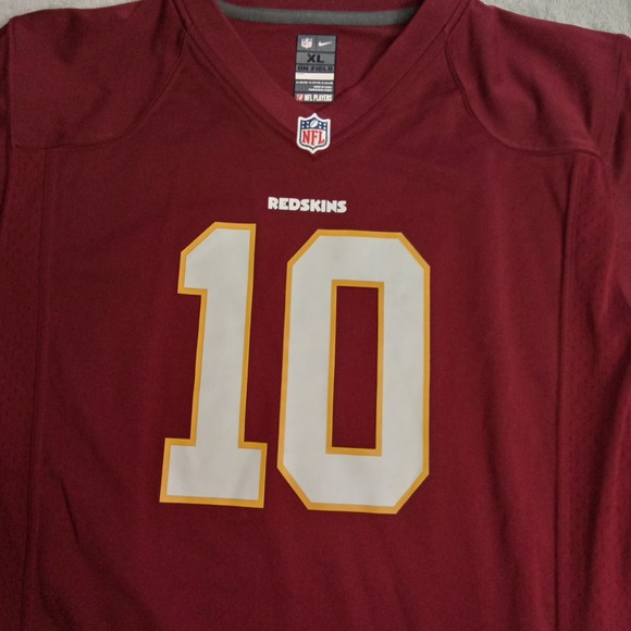 Nike‎ NFL Redskins Griffin III #10 Jersey Burgundy Size XL Football - Picture 2 of 8